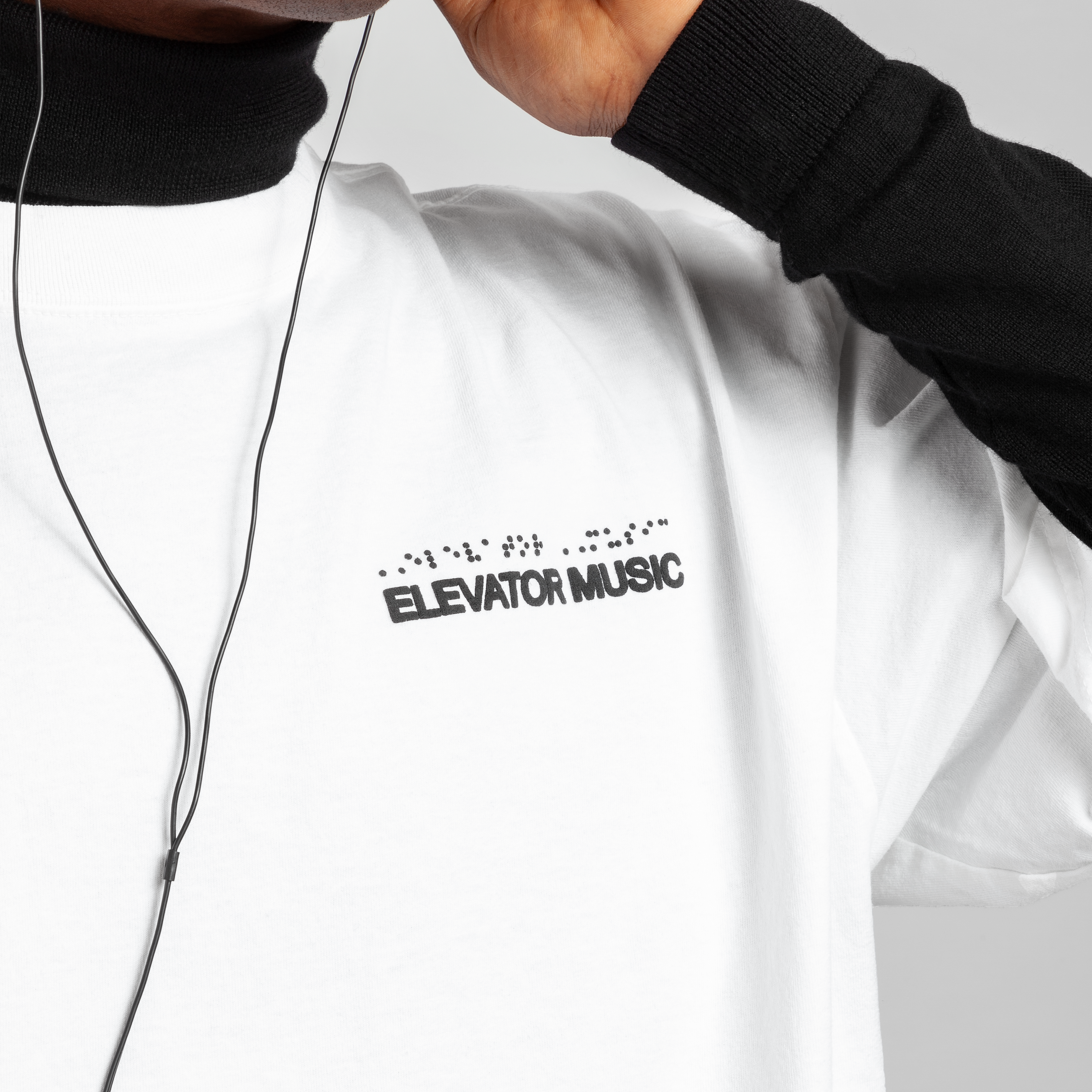 그래픽 티셔츠 - 화이트