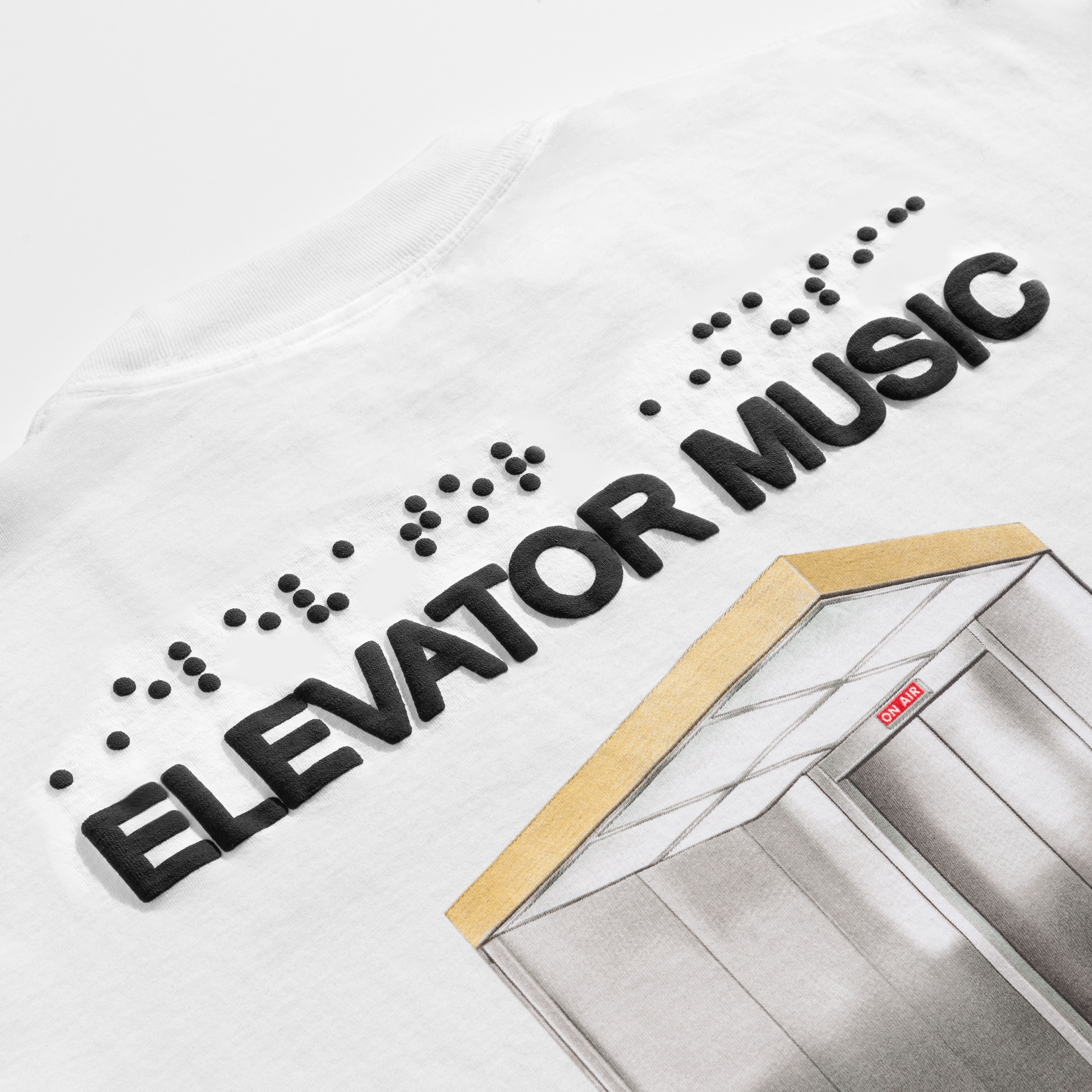 그래픽 티셔츠 - 화이트