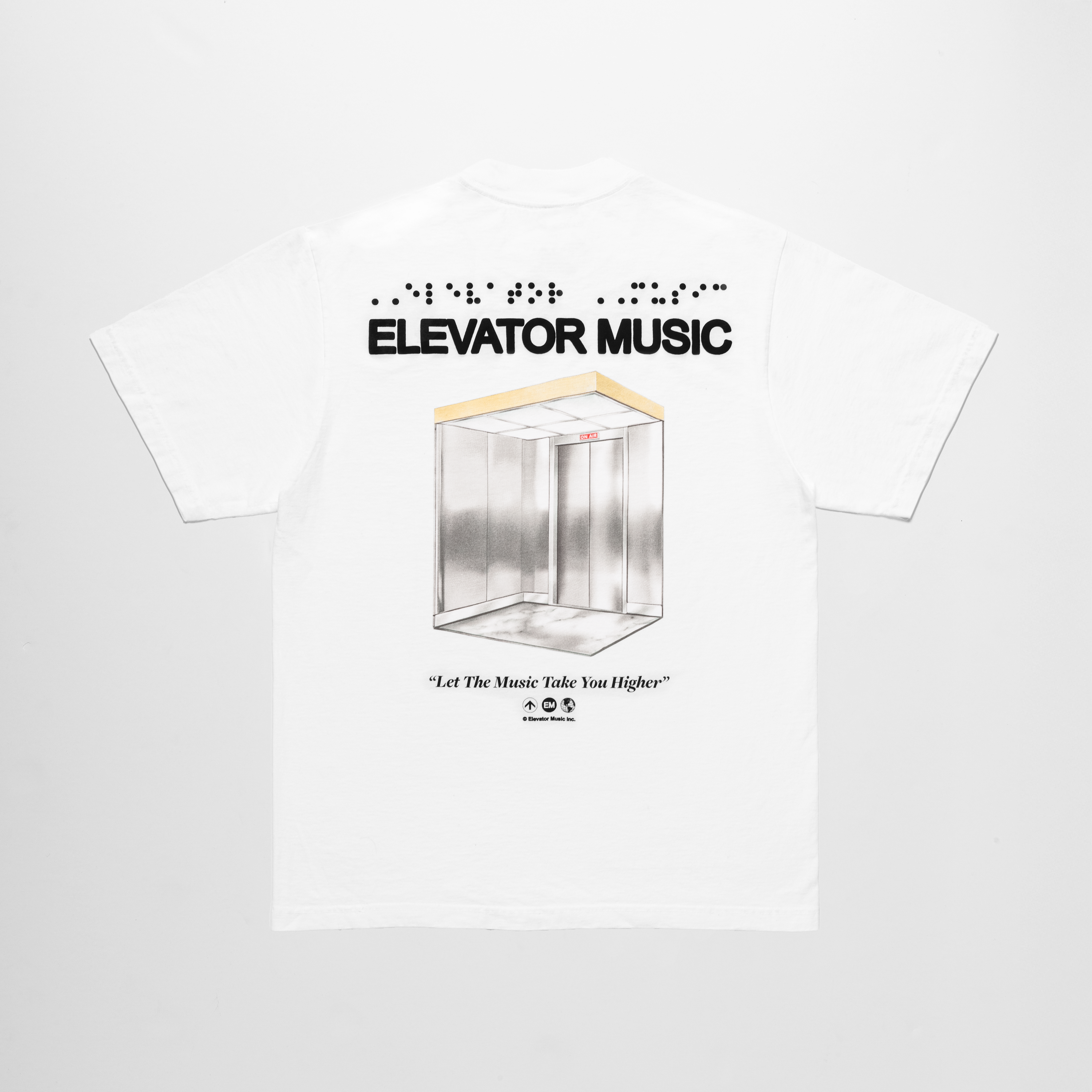 그래픽 티셔츠 - 화이트