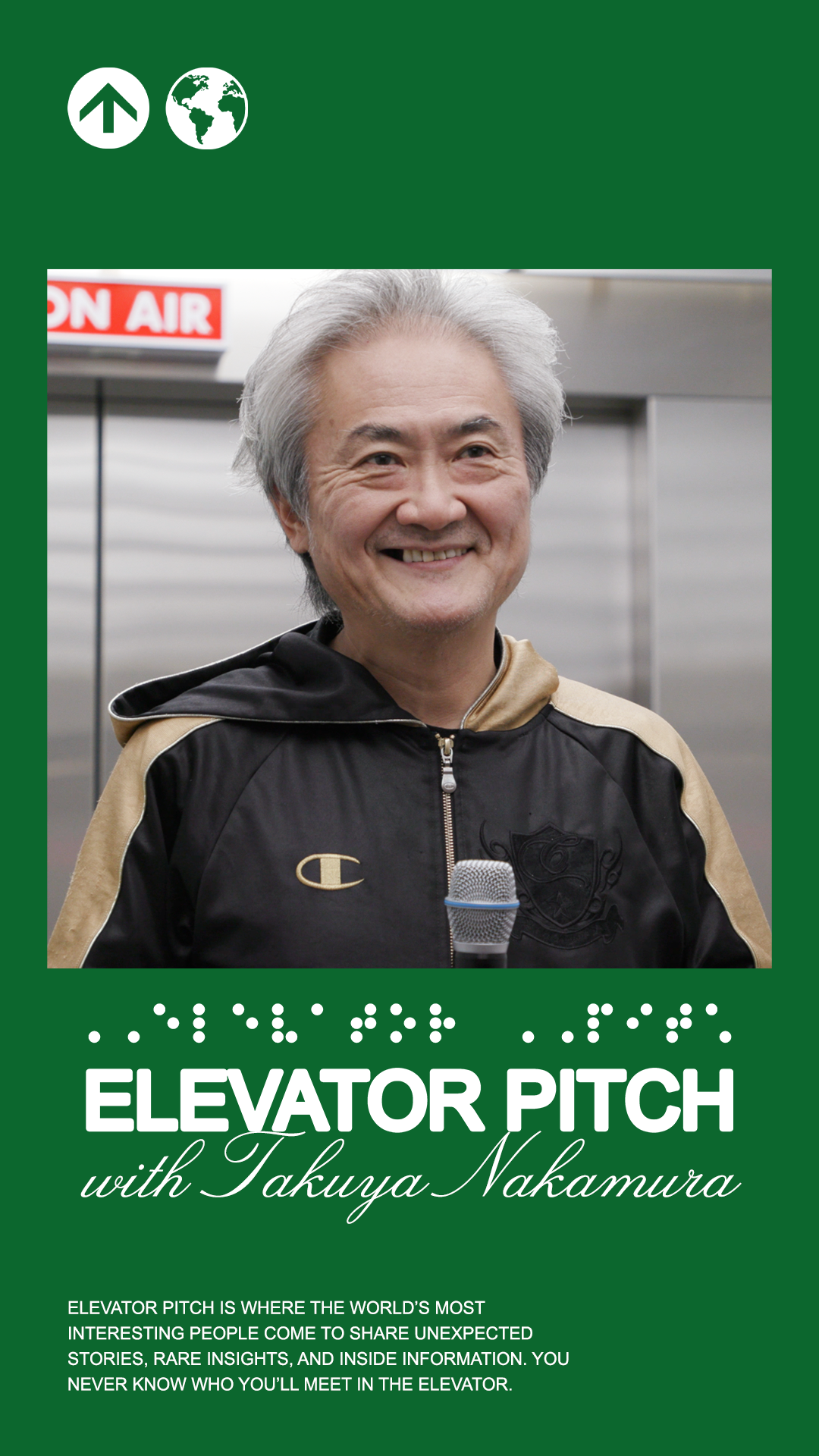 Takuya Nakamura - Elevator Pitch