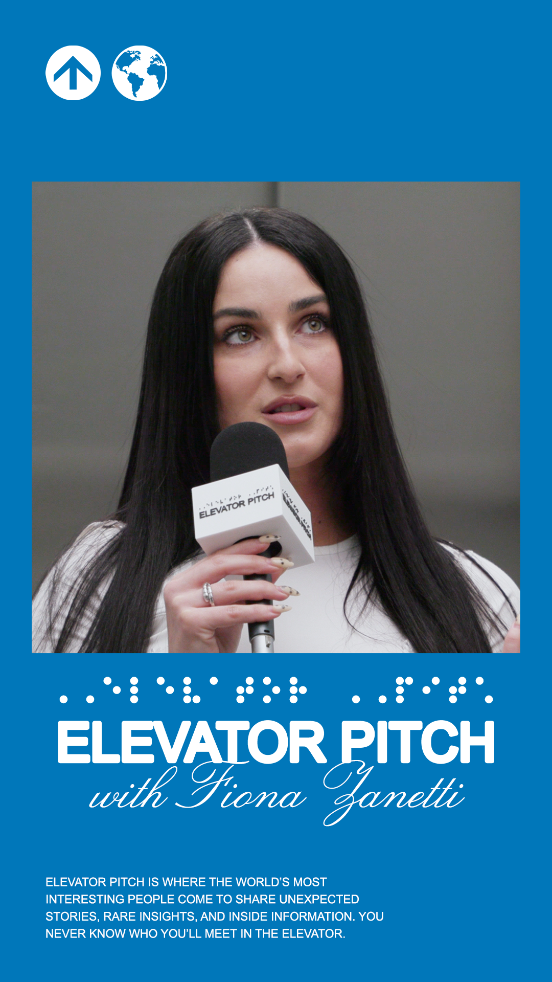 Fiona Zanetti - Elevator Pitch